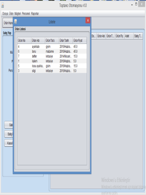 Toptanc� Otomasyonu