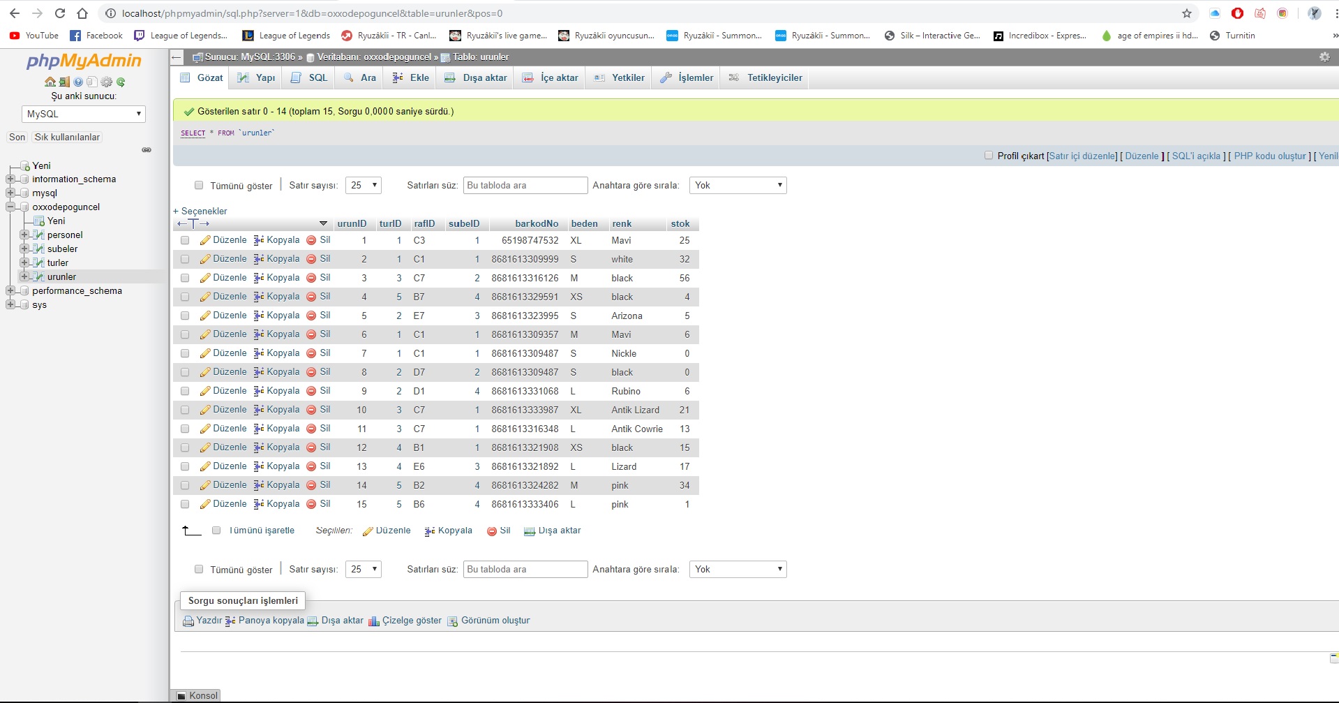 OXXO DEPO S�STEM�-