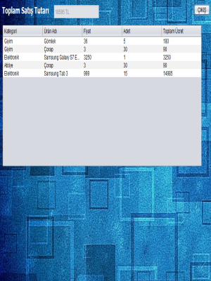 �r�n Sat�� Otomasy