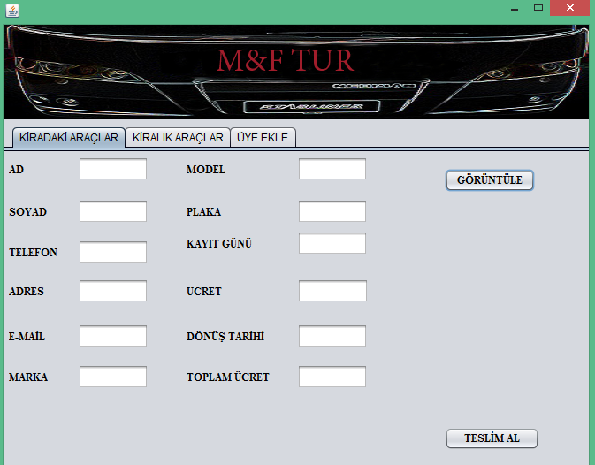 Ara� Kiralama Otom
